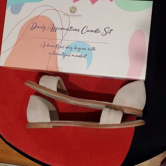 J. Crew Suede Sandals Size 6.5 - Picture 5 of 10